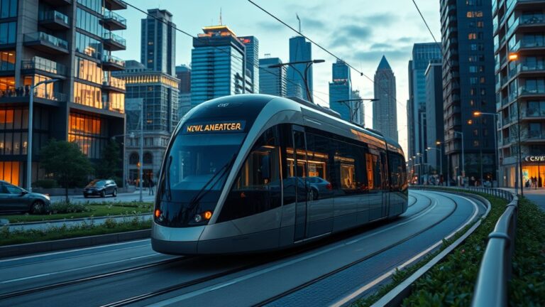 Slimme stadsbussen en metro’s: de toekomst van stedelijk vervoer